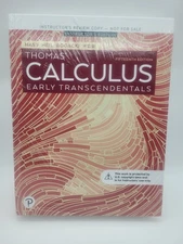 Thomas’ Calculus Early Transcendentals 15th Edition INSTRUCTOR'S REVIEW COPY