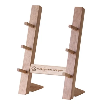 Puma Knives Messerhalter Messerständer aus Holz für 3 Messer