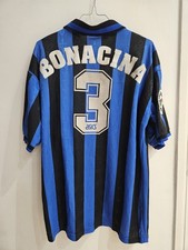 MATCH WORN Shirt Maglia BONACINA Atalanta NO Fiorentina, Milan, Roma, Lazio