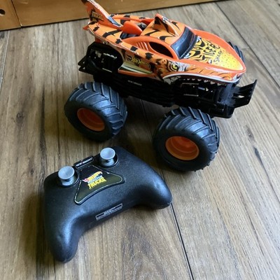 Hot Wheels New Bright RC Tiger Shark Monster Truck w/ Remote | TESTED WORKS