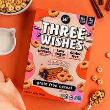 Three Wishes Grain Free Cereal, Cinnamon, Gluten-Free