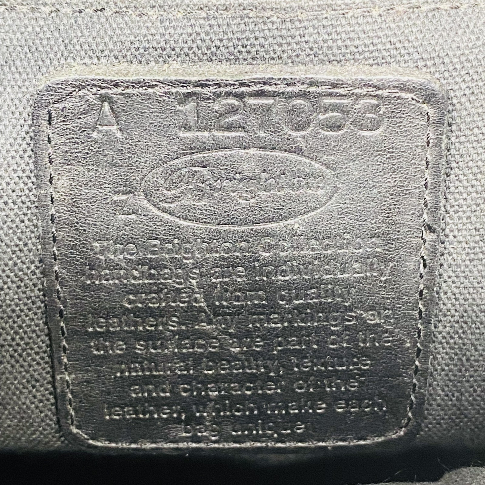 Brighton Black A527059 Solid Leather Magnetic Sho… - image 5