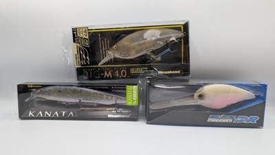 JDM Hard Bait Lot Of 3 | Megabass Kanata , Big M 4.0 , OSP Blitz Magnum EX DR