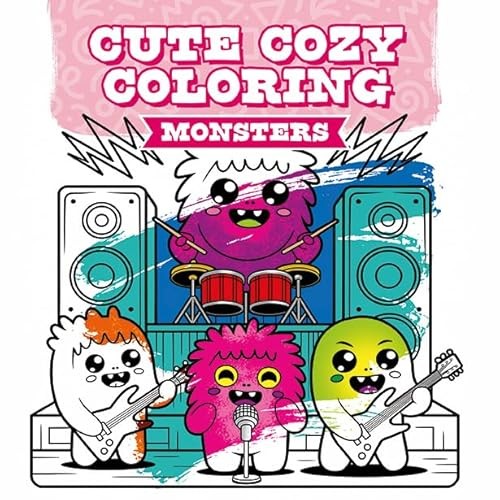 Cute Cozy Coloring: Monsters - Image 4