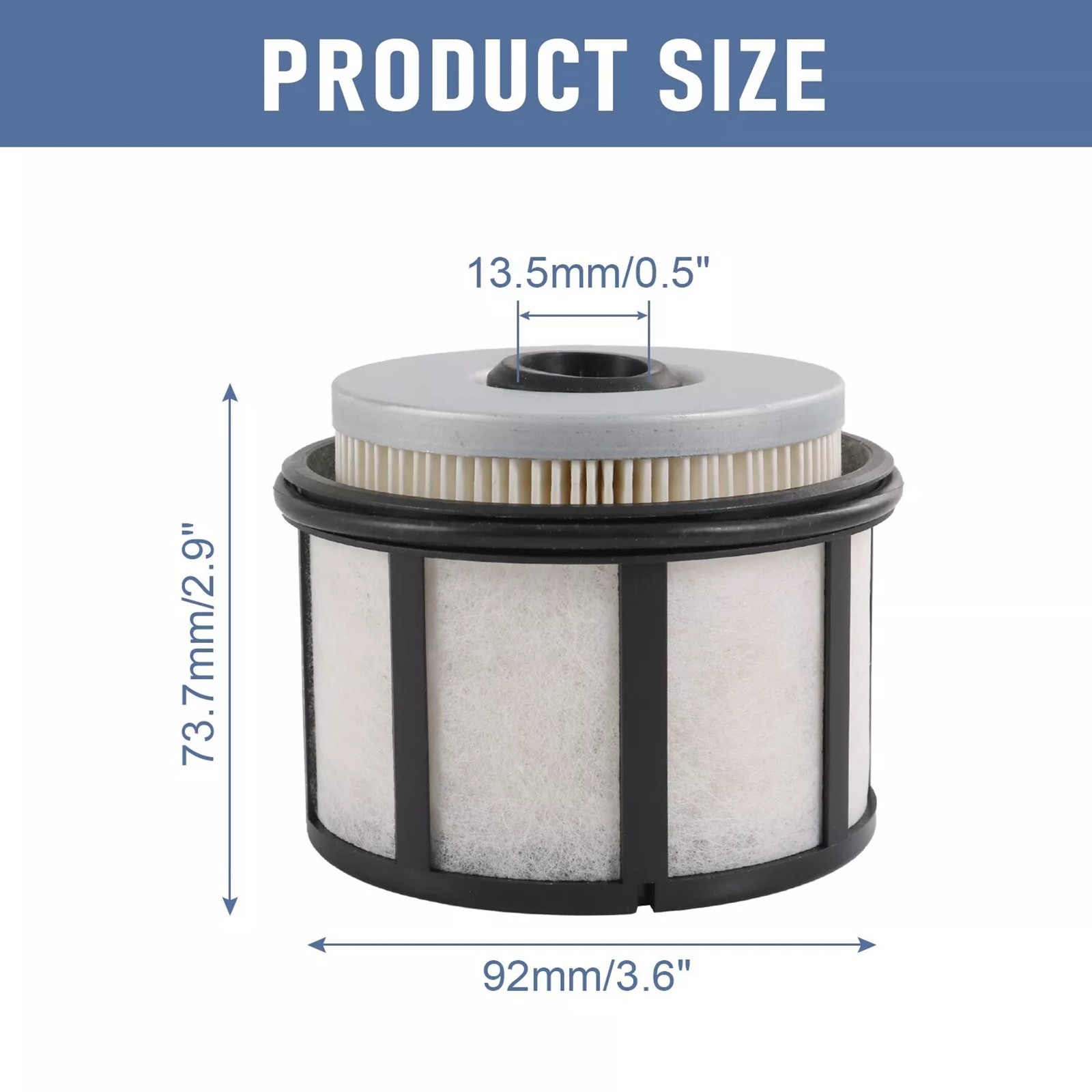 3PCS For Ford F250 F350 F450 F550 SUPER DUTY 7.3L 1999-2003 Diesel Fuel Filter thumbnail 2