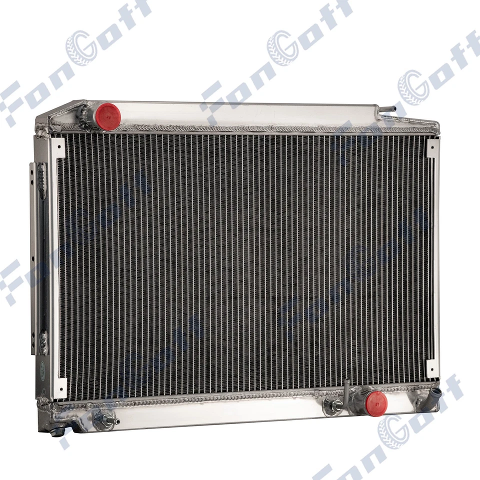 2 Rows Radiator For 1975-1981 Mercedes-Benz R107 350/380/450 SL C107 SLC Coupe Foto 3 de 4