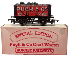 HORNBY R010 Pugh & Co Coal Wagon Special Edition OO GAUGE BOXED