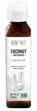 Aura Cacia Fractioned Coconut Oil Skin Care Oil 4 Fl Oz