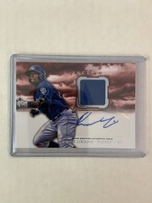 2013 Bowman Inception Auto Relics Red /50 Rymer Liriano #AR-RL Auto