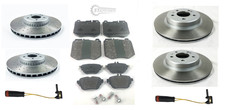 FOR MERCEDES E220 W213 FRONT 342MM & REAR DISCS 300MM AND PADS WITH SENSORS