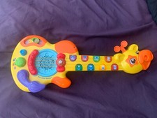 Vtech Zoo Jamz Guitar Giraffe Light Up Musical Animal Sounds Toddler Learning