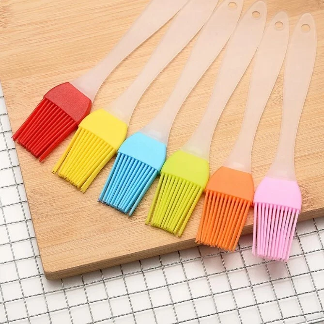 Cepillo de aceite de silicona 6 piezas para barbacoa para basting cocina fiesta EE. UU. Foto 2 de 4