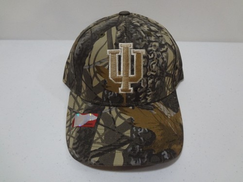 Casquette Snapback Vintage Indiana Hoosiers Années 90 - Logo Géant - Visière Verte - Neuf Avec étiquettes