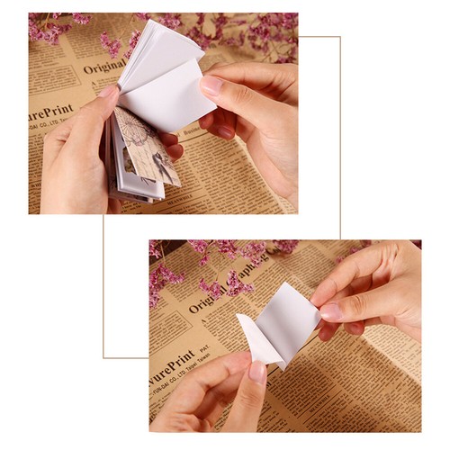 50 PIEZAS Pegatina Retro Estilo Europeo Libro de recortes Hágalo usted mismo Fabricación de tarjetas Suministros de diario - Imagen 7 de 18
