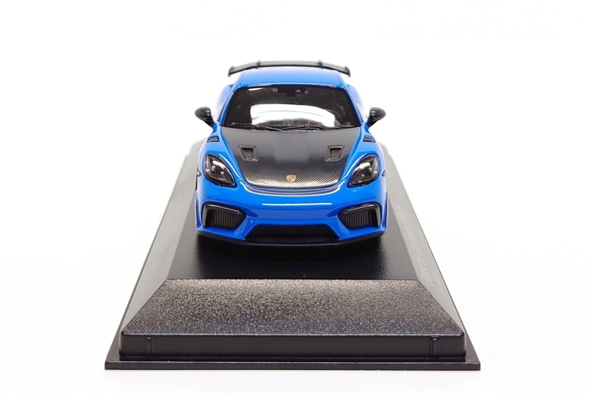 MINICHAMPS ミニチャンプス 718 GT4マイアミブルー MINICHAMPS ミニチャンプス 718 GT4マイアミブルー - メルカリ