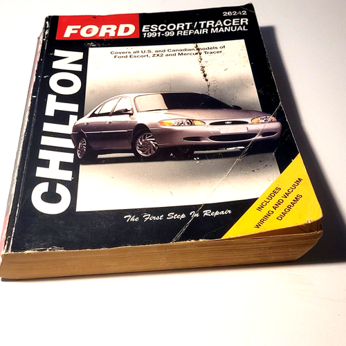 Chilton 26242 Ford Escort, ZX2, Mercury Tracer 1991-1999 Service Repair Manual - Picture 5 of 24