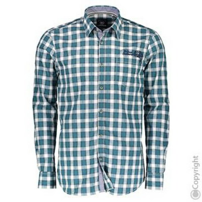 LERROS - Regular Fit - Herrenhemd - Hemd - Green - Gr.L - NEU