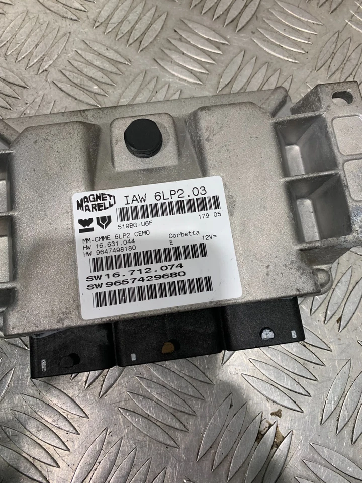 Unidad de control del motor Peugeot 206 2004 1,6 9657429680 #2 Foto 2 de 4