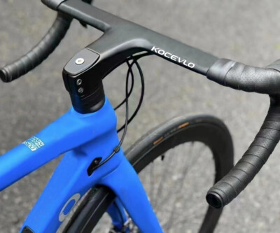 KOCEVLO 28.6mm Carbon Fiber Integrated Handlebar Racing Road Bike Aero Drop Bar
