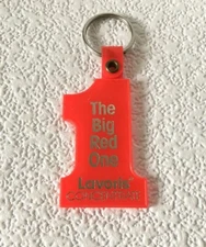 Vintage Keychain LAVORIS CONCENTRATE Key Ring #1 Fob The Big Red One USA Made