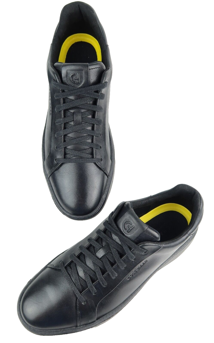 Cole Haan GrandPro TopSpin Sneakers Black Leather / Mens  display picture 1