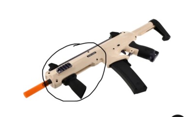 Worker MOD Seagull Springer Blaster Barrel Part for Nerf Game Toy (PART ONLY)TOY