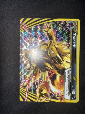 BREAK 92/162 Error Misprint Holo Zoroark BREAKthrough Pokemon Card HOLO