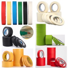 Painting Masking Tape Writable Tape 6mm 10 12 16 20 50mm Adhesive Sticker Sticky