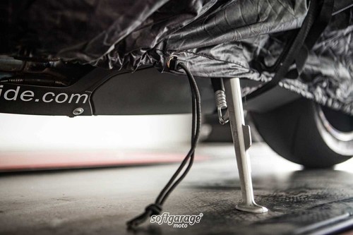 Motorrad Faltgarage Abdeckplane softgarage passend für DUCATI HYPERMOTARD 939 - Picture 7 of 17