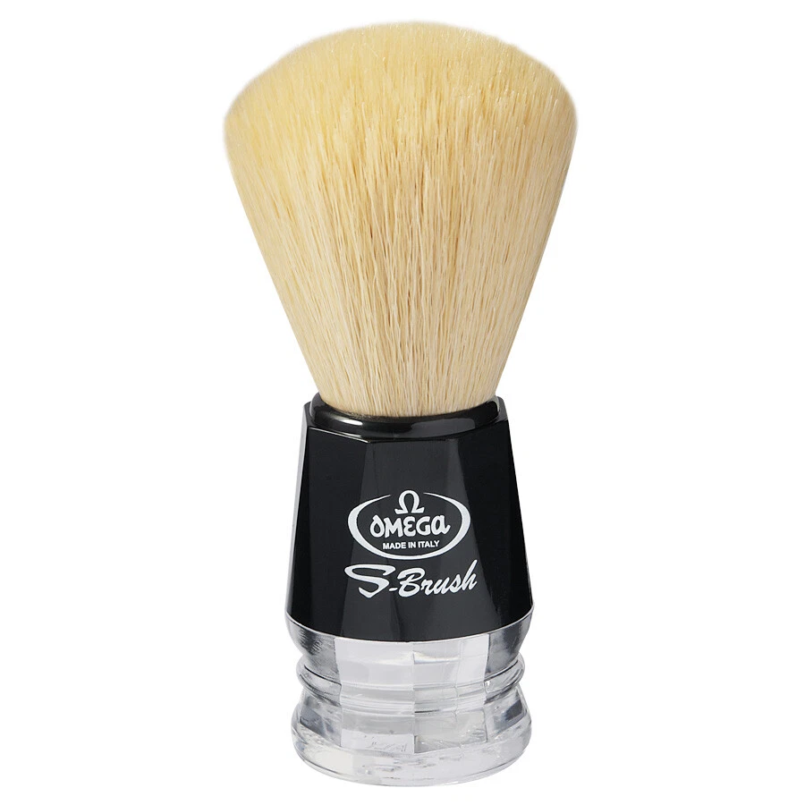 Omega Shaving Brush #S10019 black