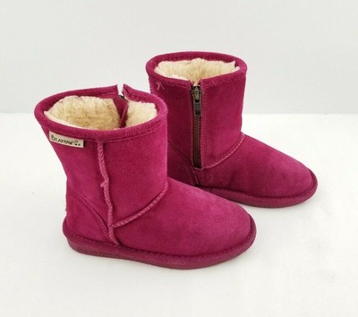 pink bearpaw boots