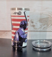 Tervis Stainless Tumbler  Baseball  Red/White/Blue  20oz Lid Missing part