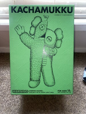 KAWS KACHAMUKKU Vinyl Figure Green/Red, 2022