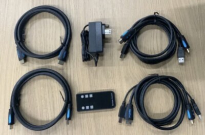 TESmart HKS0401A1U 4K 4-Port HDMI KVM Switch 663585955112| eBay