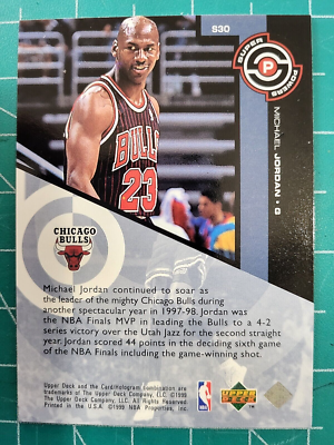 1998-99 Upper Deck Super Powers #S30 Michael Jordan Team: Chicago 