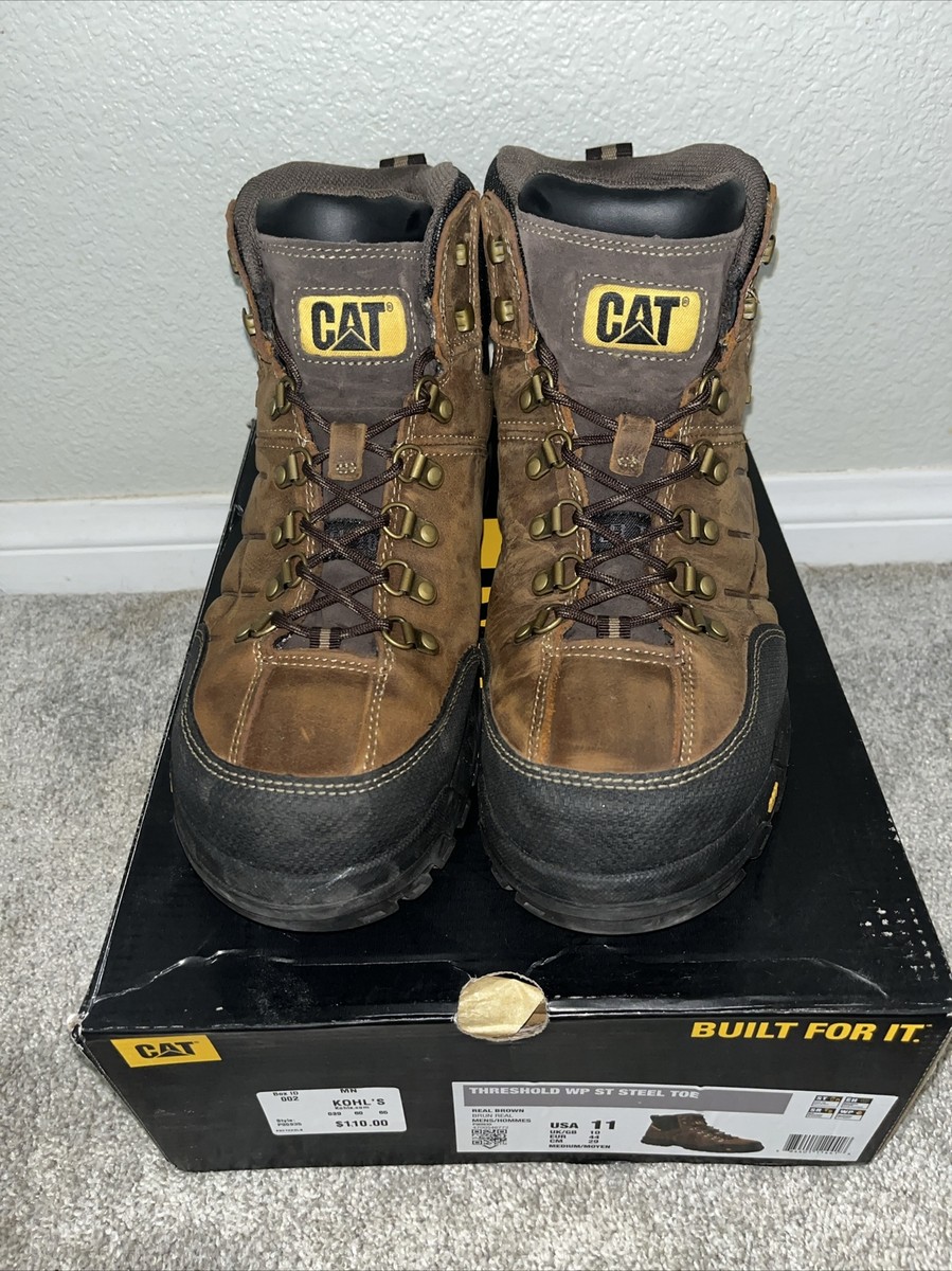 Caterpillar Kohl's Steel Toe Work Shoes Caterpillar CAT Steel