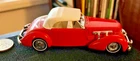 Matchbox Lesney Convertible Phaeton Sedan Car Red - 4 3/4"