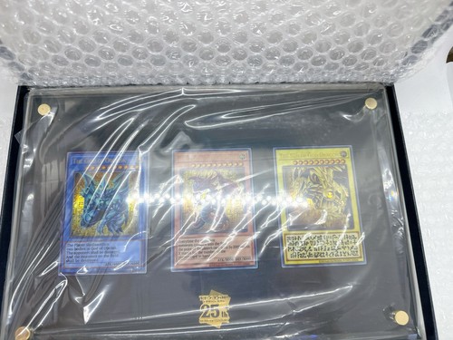 Tarjetas conmemorativas de dios egipcio de acero inoxidable 25 aniversario YuGiOh TCG - Imagen 2 de 6