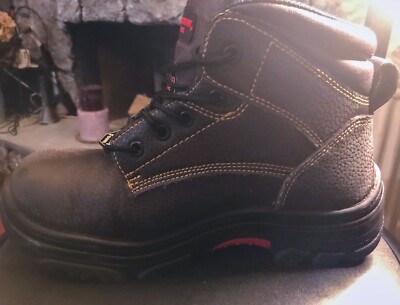 SKETCHERS WORK PUNCTURE RESISTANT STEEL TOE MEMORY FOAM MENS SHOE SIZE 7.5