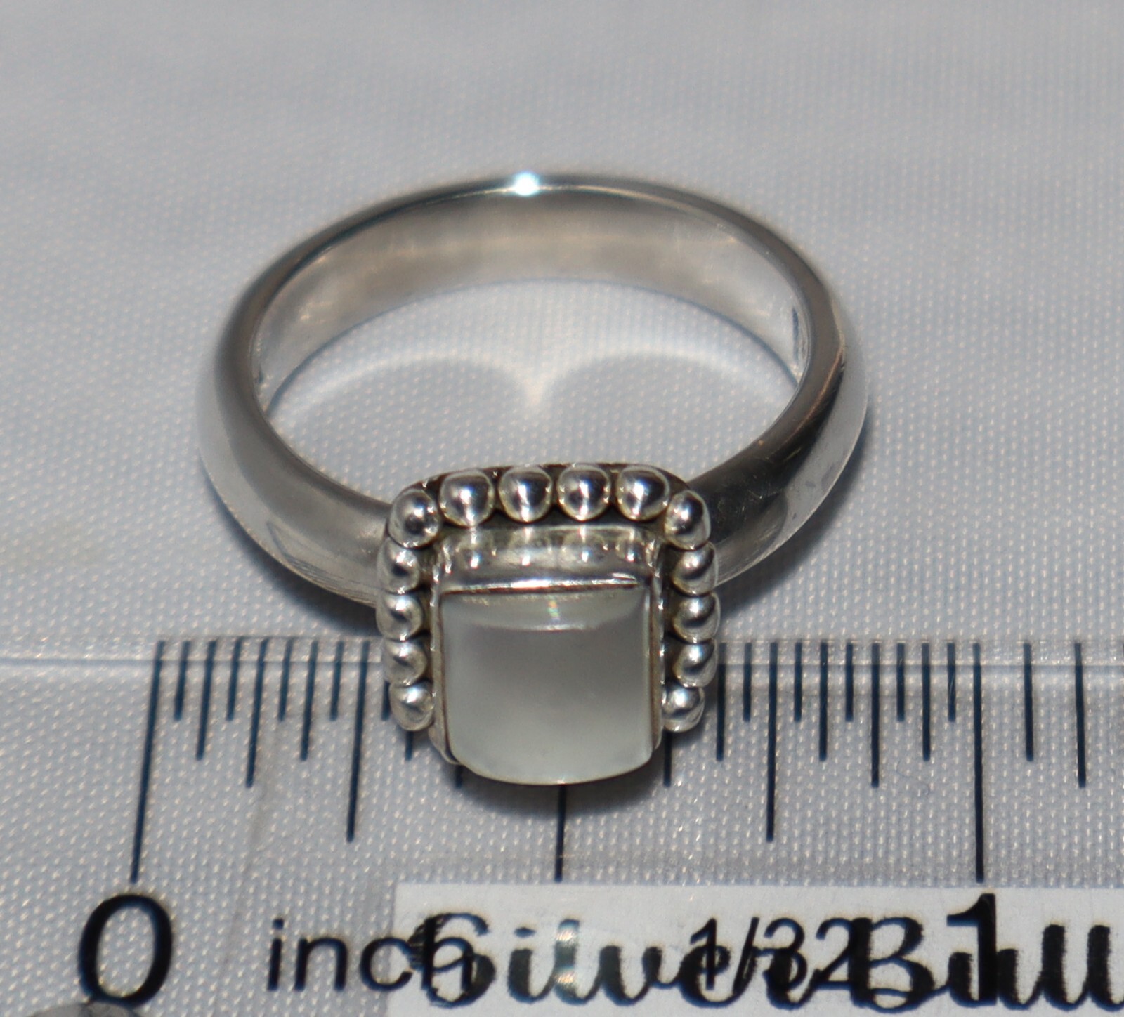 Silpada Sterling Silver Square Button Frame Mothe… - image 5