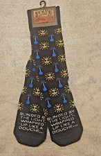 FREAKER FEET   FF-A38  DUUCE  STRINGBEAN    Socks size 4-13 Mens  6-14 Womens 