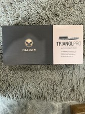 Calista TrianglPRO Triangl Pro Heated Hair Detail Brush CHEETAH Print NEW