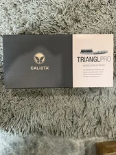 Calista TrianglPRO Triangl Pro Heated Hair Detail Brush CHEETAH Print NEW