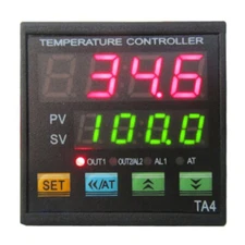 Universal Digital PID Temperature Controller RNR Control Out Dual display For ℃℉