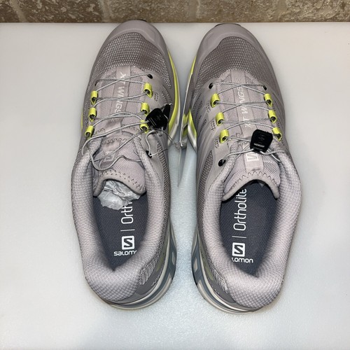 Salomon XT-Wings 2 Trail Running Zapatos Hombres 10 M 416258 Amarillo Gris Nuevo en Caja Nuevo $160 - Imagen 4 de 16