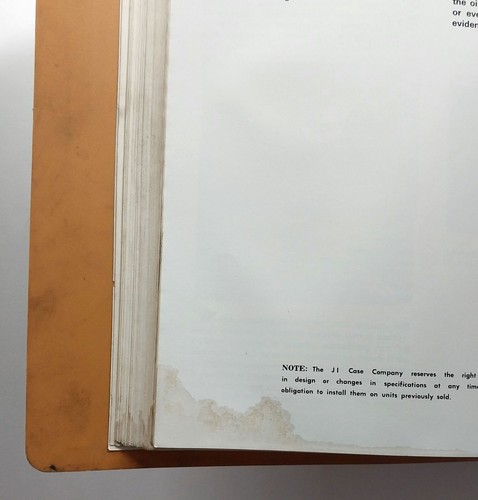 Case 580 Super E Loader Backhoe Service Manual In Binder 1986 - Picture 7 of 9