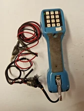 Vintage Harris-Dracon TS21 Test Set Lineman's handset Untested FAST SHIP