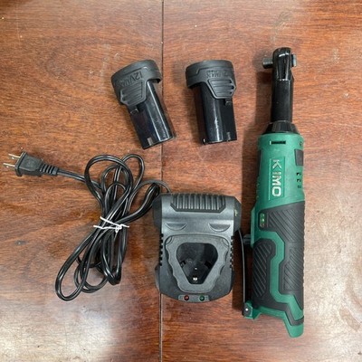 KIMO 12V Max 3/8'' Electric Cordless Ratchet Wrench Kit