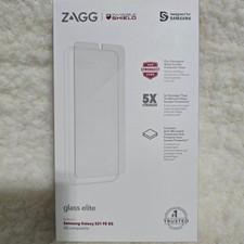 ZAGG InvisibleShield Glass Elite Screen Protector Samsung Galaxy S21 FE 5G 5X