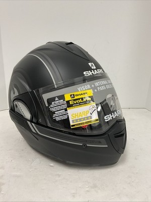 Shark Evoline 3 ST MoovUp Helmet Matte Black | XS
